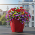 Blumentopf Lechuza Rot Polypropylen rund