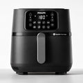 Philips Heißluftfritteuse mit Touch Display und RapidAir Technologie für knuspriges Kochen ohne Öl
