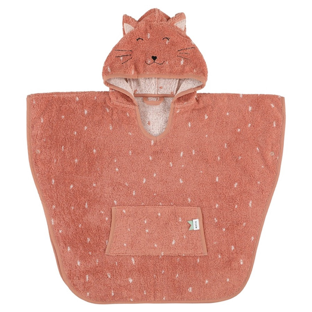 Kinder-Badeponcho aus Bio-Baumwolle – Mrs. Cat – Originalansicht 1