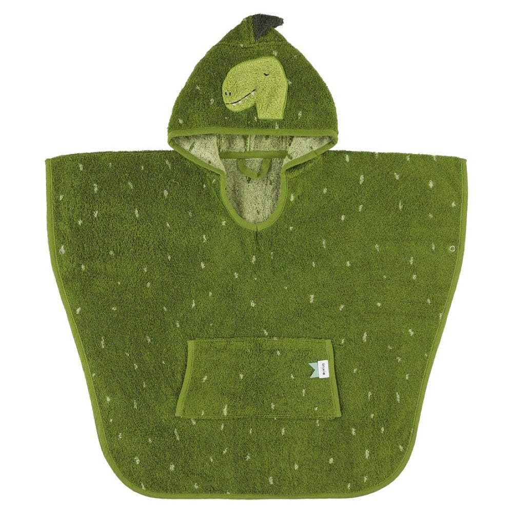 Kinder-Badeponcho aus Bio-Baumwolle – Mr. Dino – Originalansicht 1