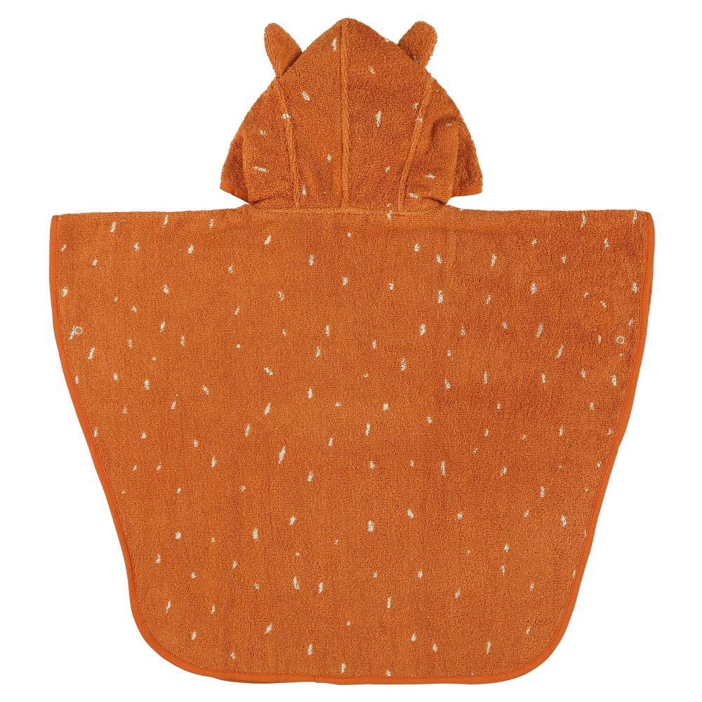 Kinder-Badeponcho aus Bio-Baumwolle – Mr. Fox – Originalansicht 2