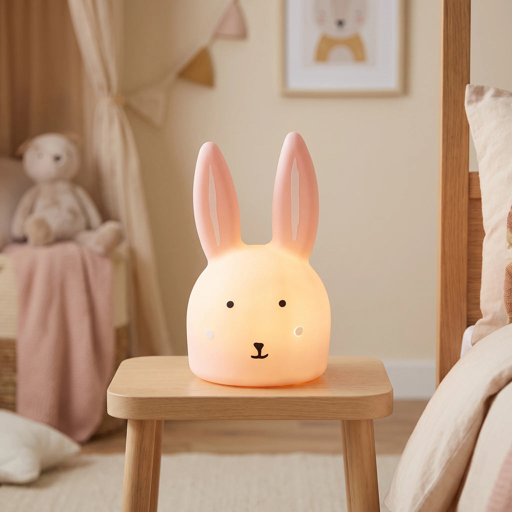 Wiederaufladbares Silikon-Nachtlicht – Mrs. Rabbit | Silikon-Nachtlicht wiederaufladbar Mrs. Rabbit
