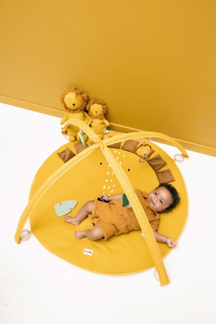 Trixie Baby-Spielmatte mit Spielbögen – Mr. Lion – Produktansicht