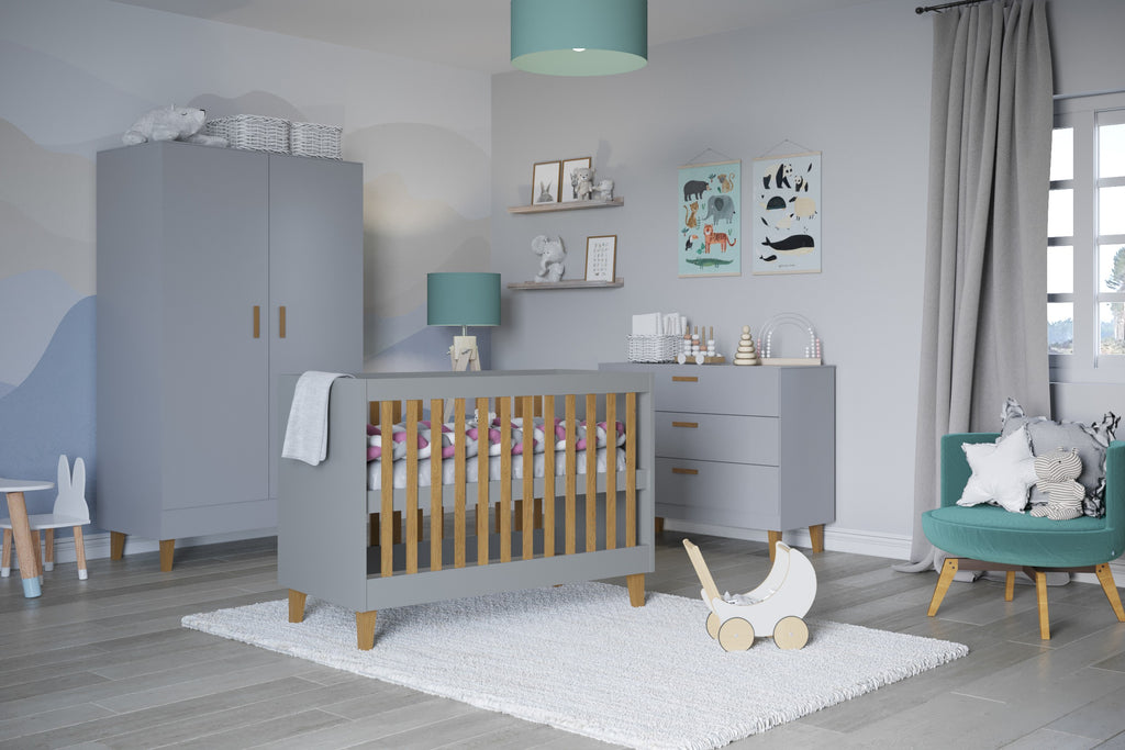 Babybett Kubi - Grau – Detailansicht 4 | Kocot Kids