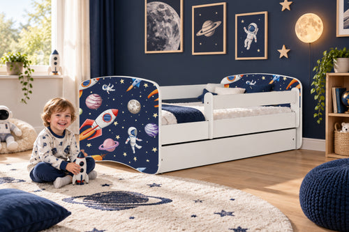 Babydreams Kinderbett – Cosmos – stilvoll im Kinderzimmer eingerichtet