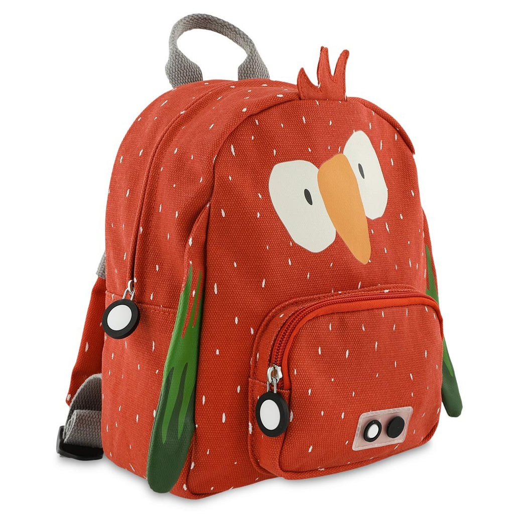Trixie Kinderrucksack – Mr. Parrot – Detailaufnahme