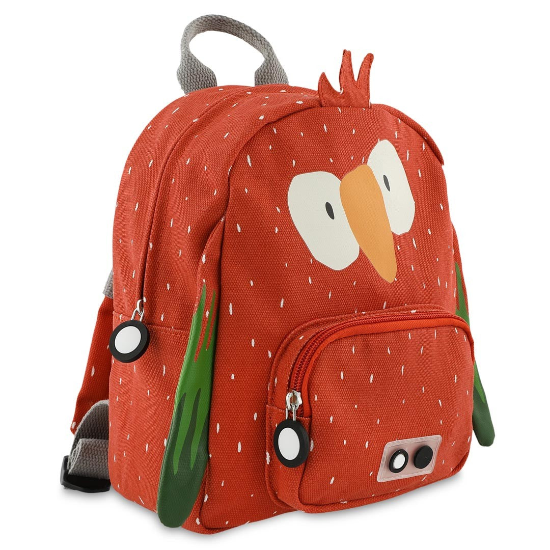 Trixie Kinderrucksack – Mr. Parrot – Detailaufnahme