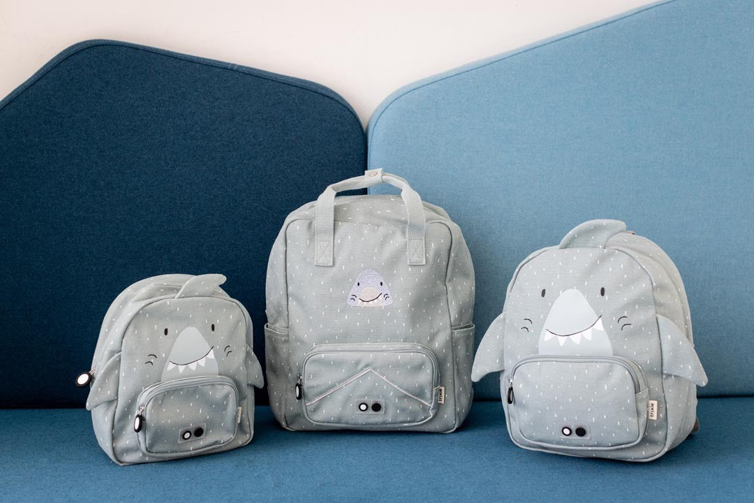 Kinder-Rucksack Mr. Shark – Detailansicht