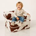 Modularer Kindersessel – Kuh mit Kind im Studio – bees&blooms