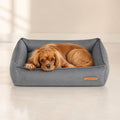 Bosca Hundebett Grau mit Spaniel – Premium Produktfoto 2048x2048