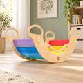BusyKids Balancewippe & Kletterbogen aus Holz – ab 1 Jahr – Premium-Produktansicht