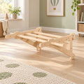 BusyKids EVERGYM Klimmzugstange aus Holz für Sprossenwand – Premium-Produktansicht