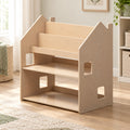 BusyKids Montessori-Kinderregal für Bücher & Spielzeug – Natura – Premium-Produktansicht