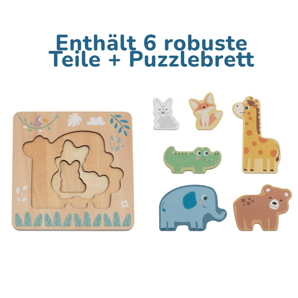 BusyKids Multi-Layer Animal Puzzle