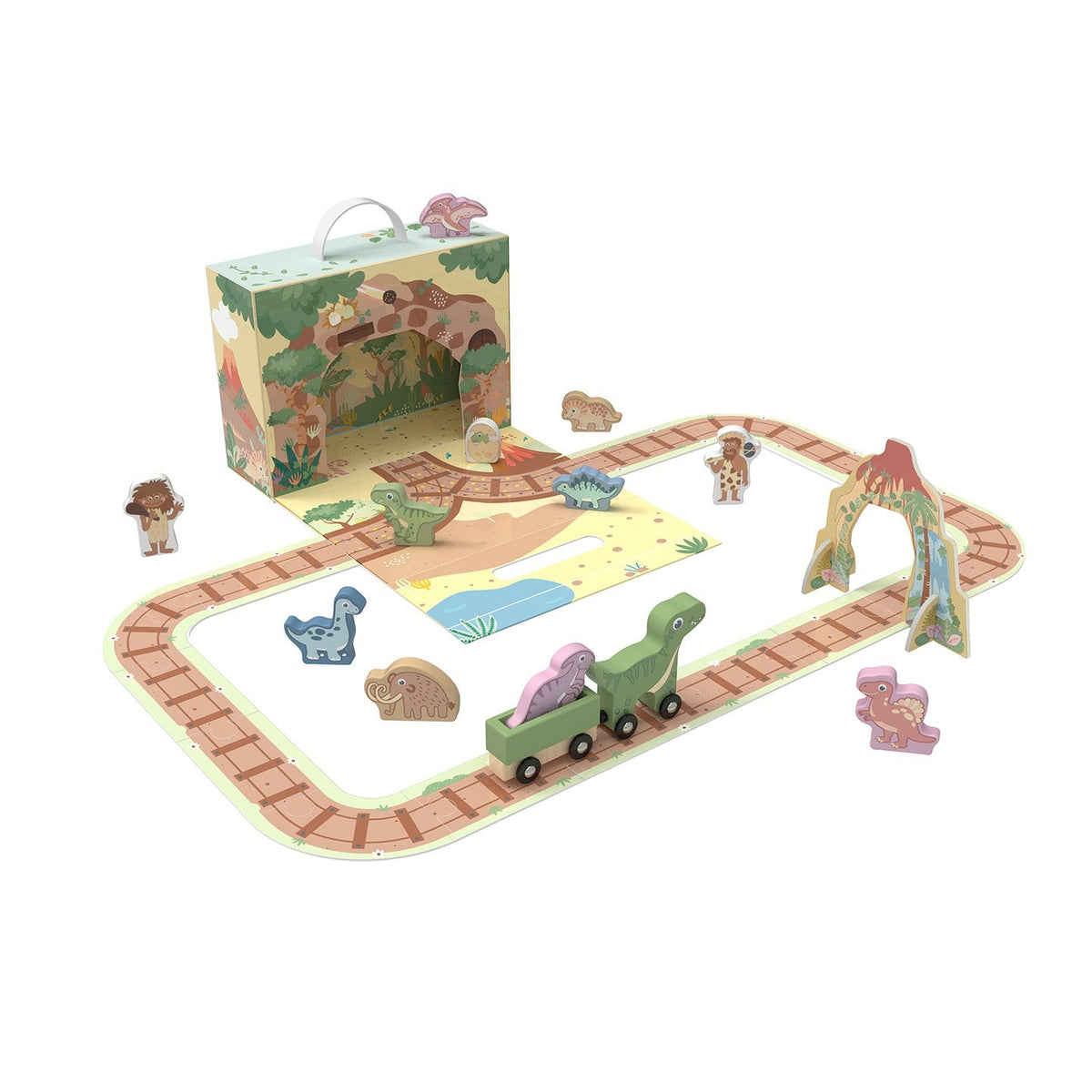 BusyKids Portable Dinosaur Play Box