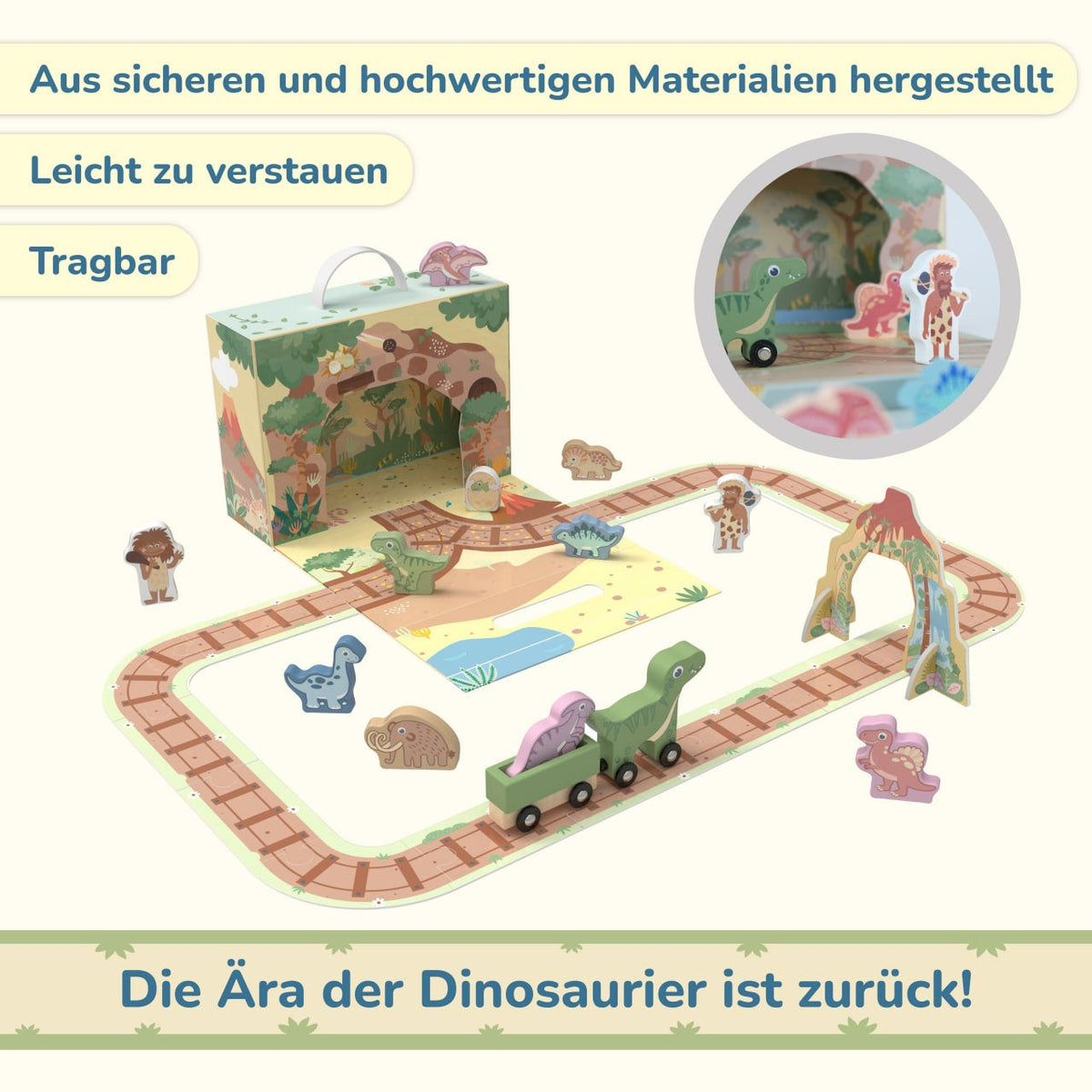 BusyKids Portable Dinosaur Play Box