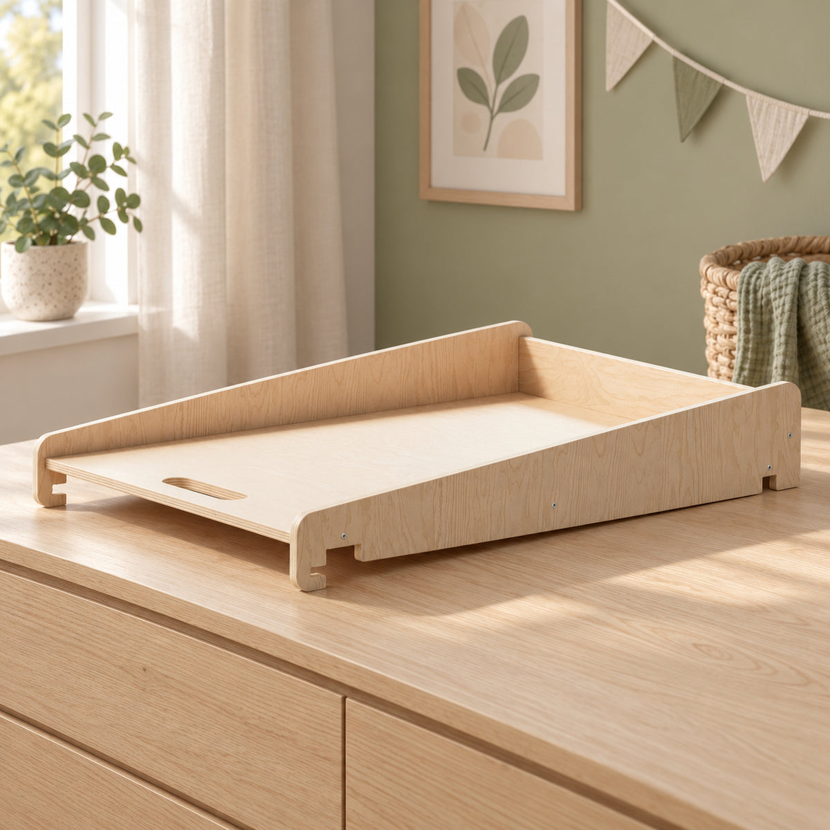 BusyKids Wickelaufsatz Natura – 54 × 72 cm – Premium-Produktansicht