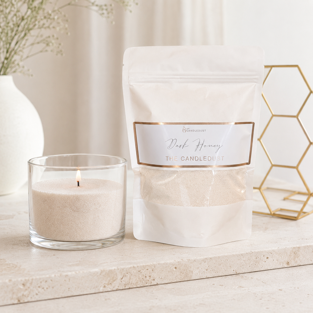 Candledust Dark Honey Nachfüllset – elegante helle Wohnatmosphäre