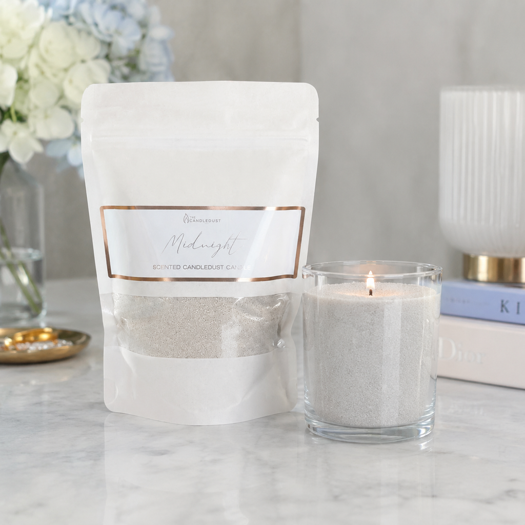 Candledust Midnight Nachfüllset – elegante helle Wohnatmosphäre