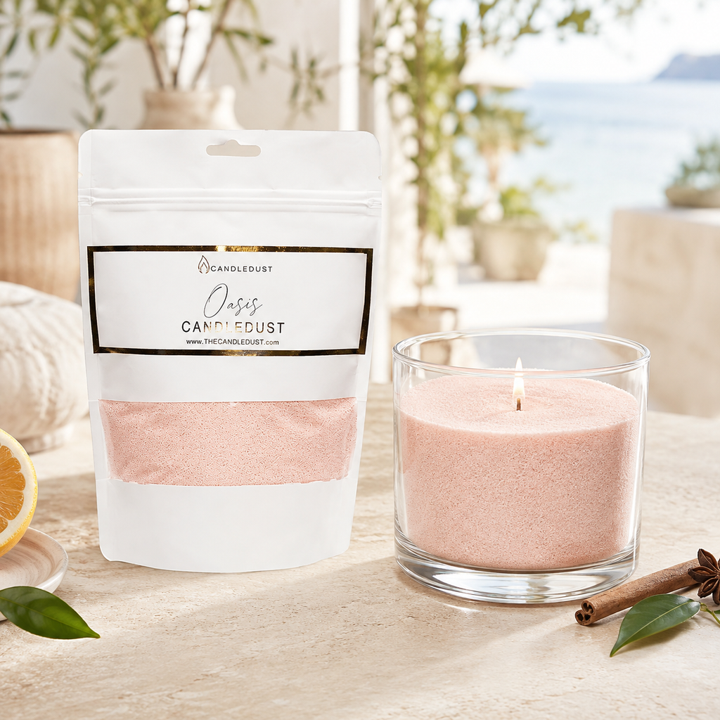 Candledust Oasis Nachfüllset – elegante helle Wohnatmosphäre