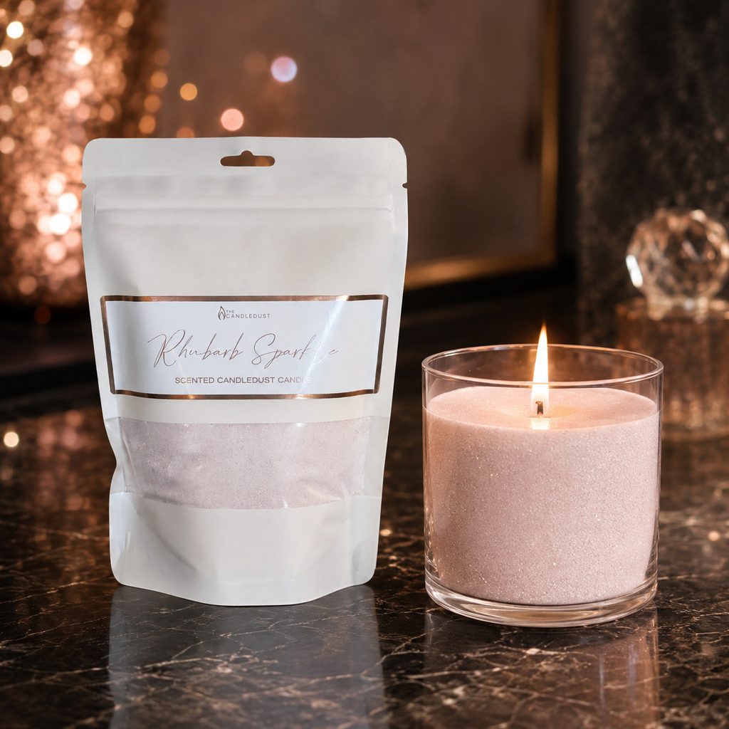 Candledust Rhubarb Sparkle Nachfüllset – luxuriöse Abendatmosphäre