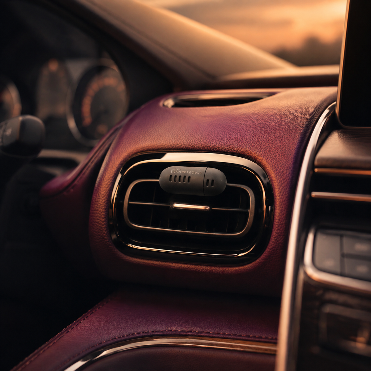Car Diffuser Rosso in eleganter Abendstimmung