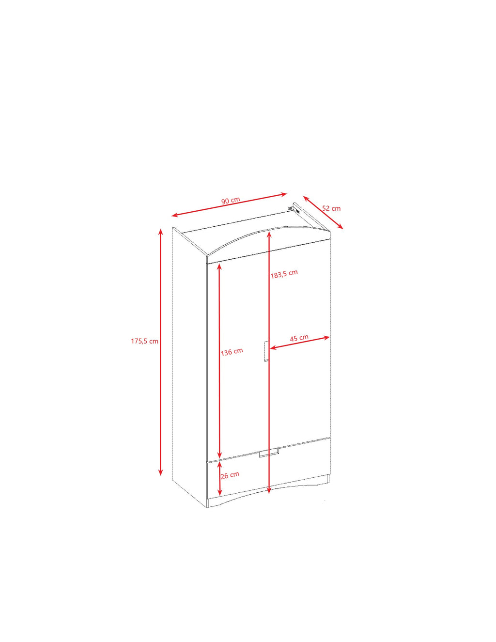 Kleiderschrank Classic – Detailansicht 10 | Kocot Kids