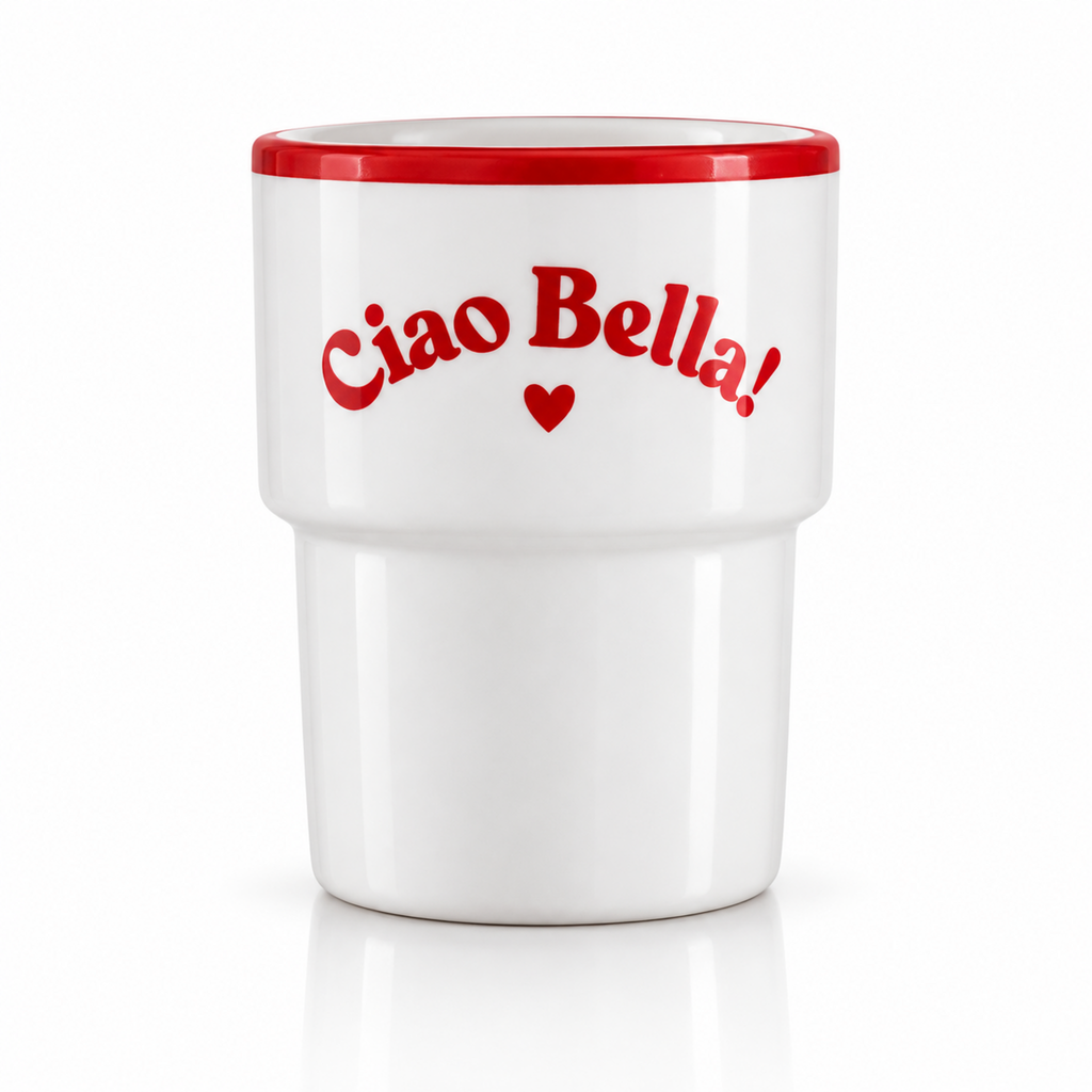 Keramiktasse Ciao Bella – Premium Produktbild