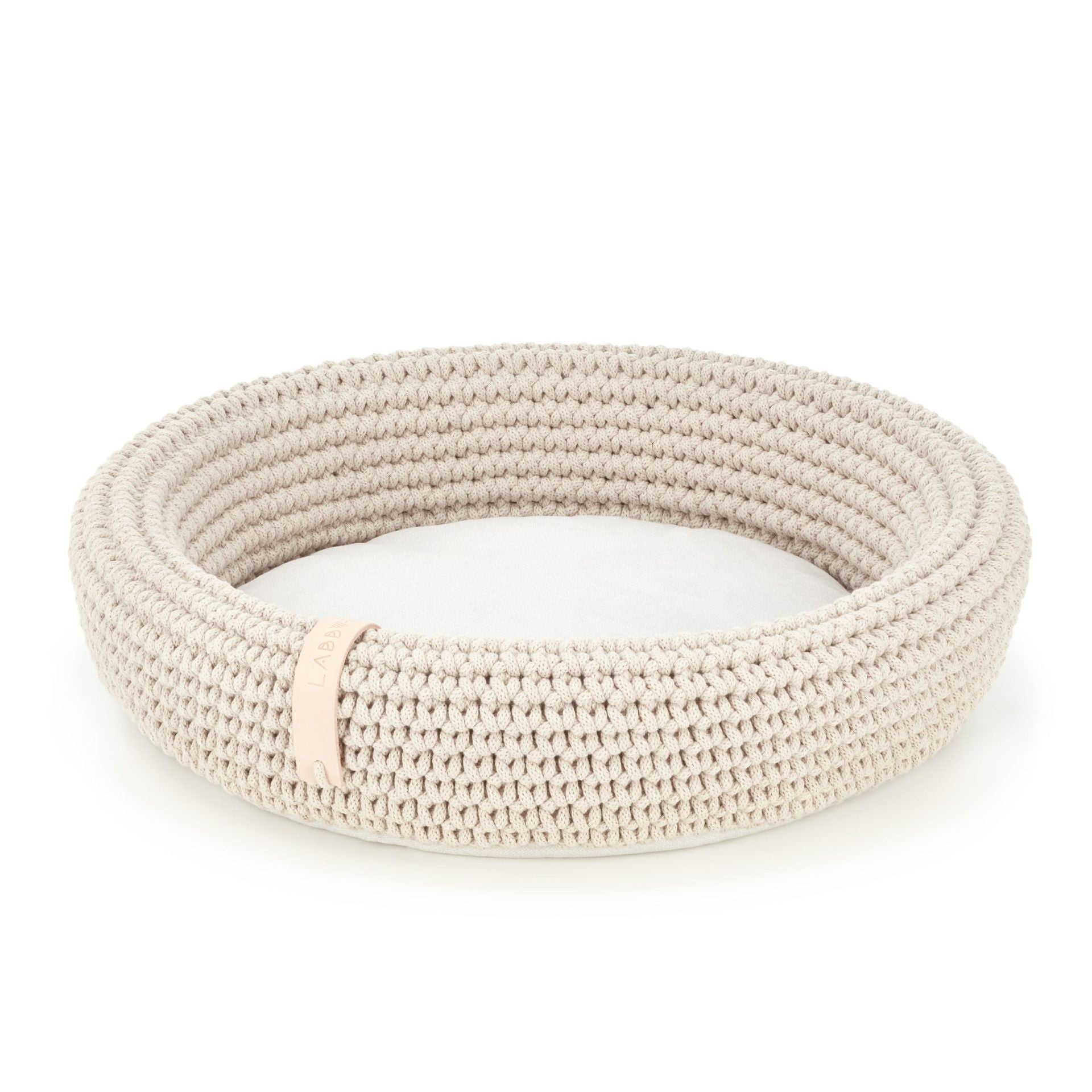 Coco Tierbett für Hund und Katze in Beige – Ansicht 2