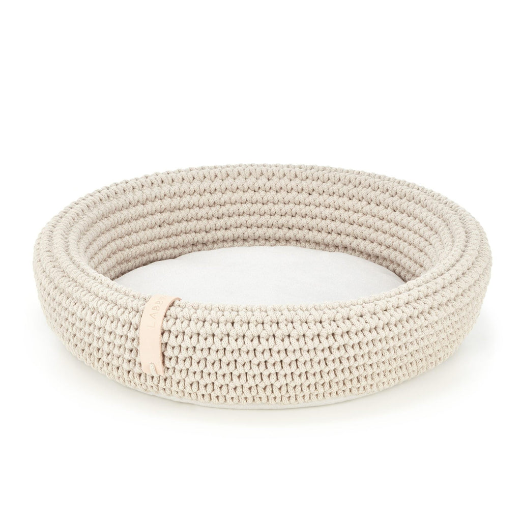 Coco Tierbett für Hund und Katze in Beige – Ansicht 2