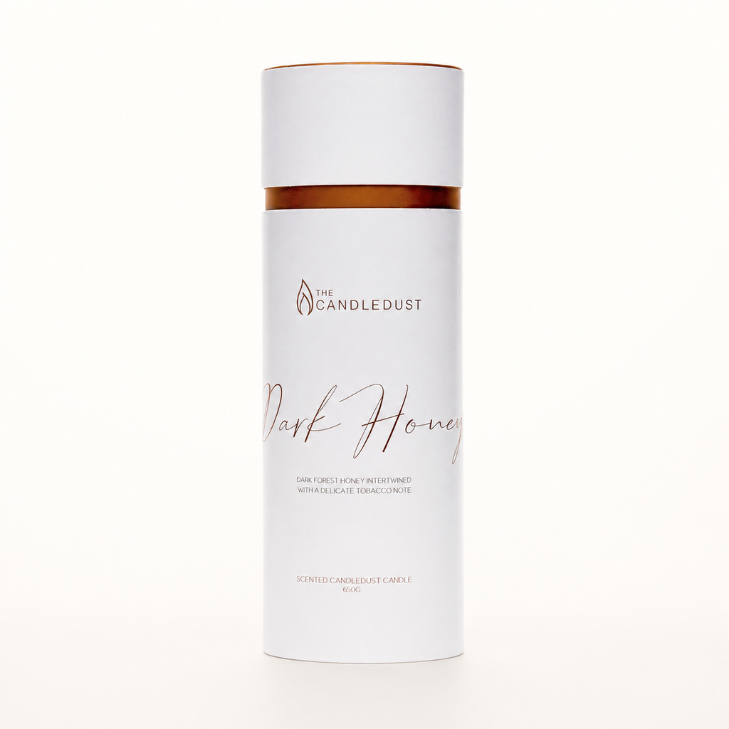 Candledust Duft-Pulverkerze Dark Honey – ca. 140 Stunden