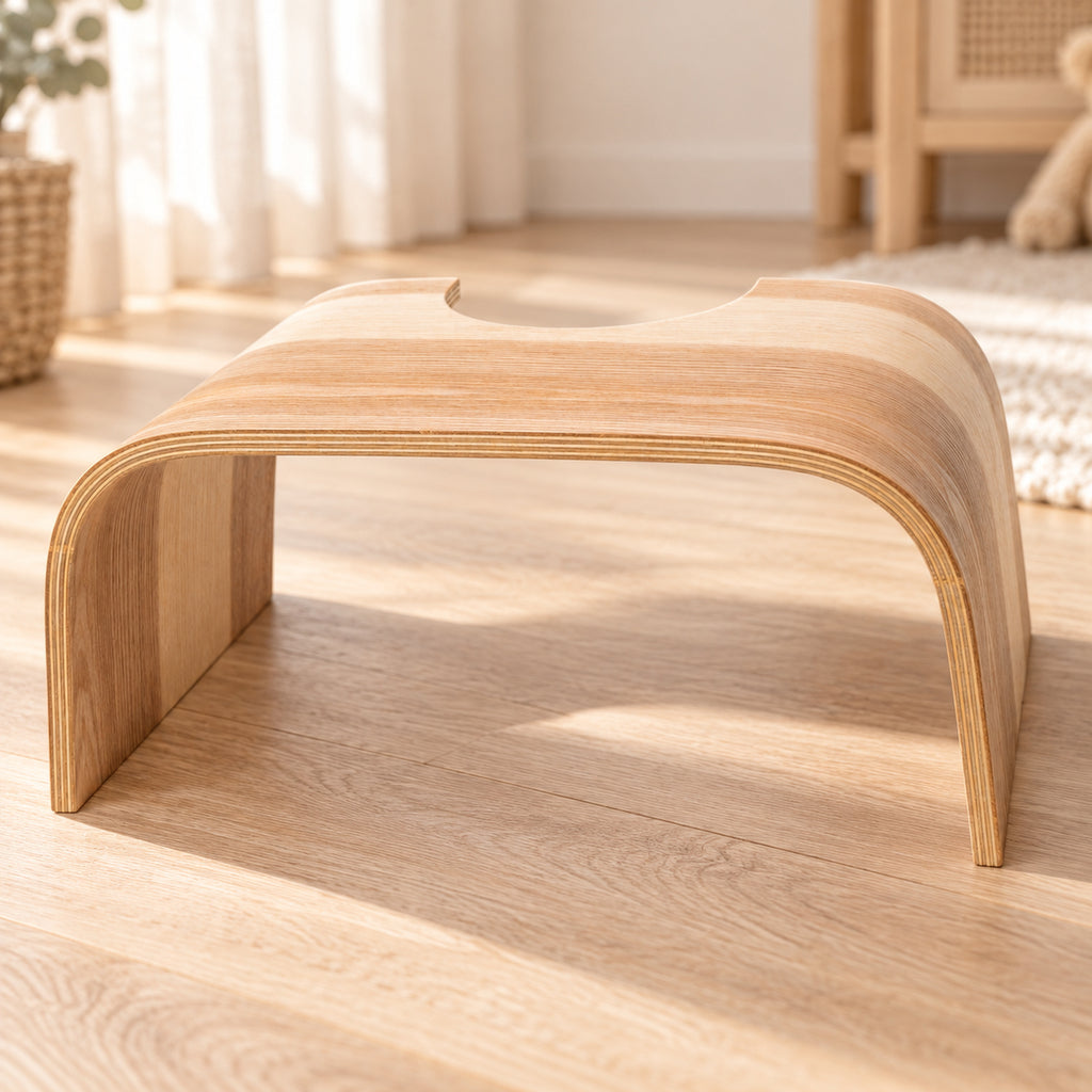 Kinder-Toilettenhocker aus Holz