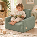 Plush Nest CUBIE Mini 2-in-1 Kinder-Cordsessel – Grün