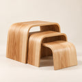 Ewart Woods Pflanzenpodeste aus Holz – 3er-Set – Premium Produktaufnahme