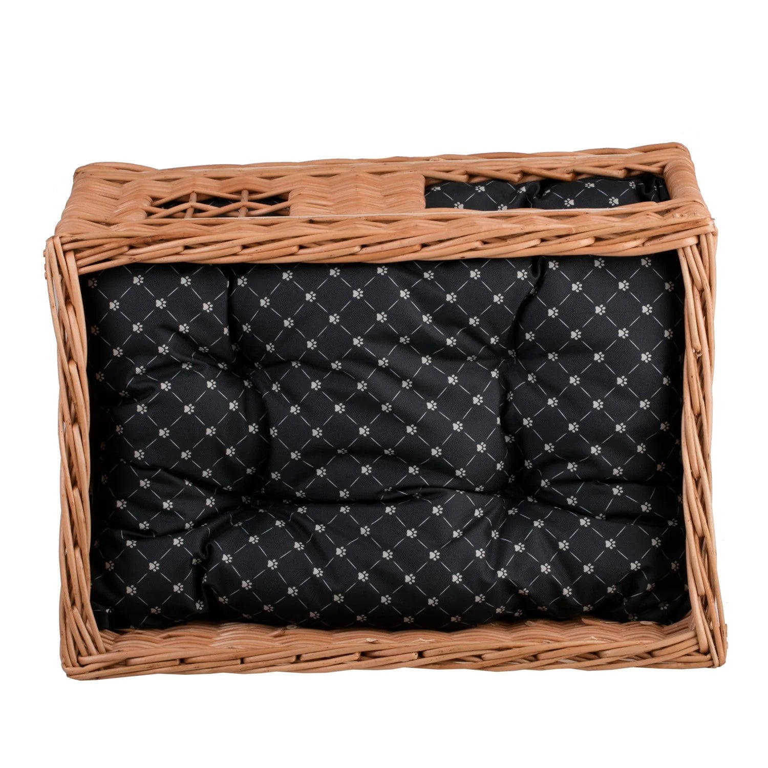 Estrella Wicker Cat House