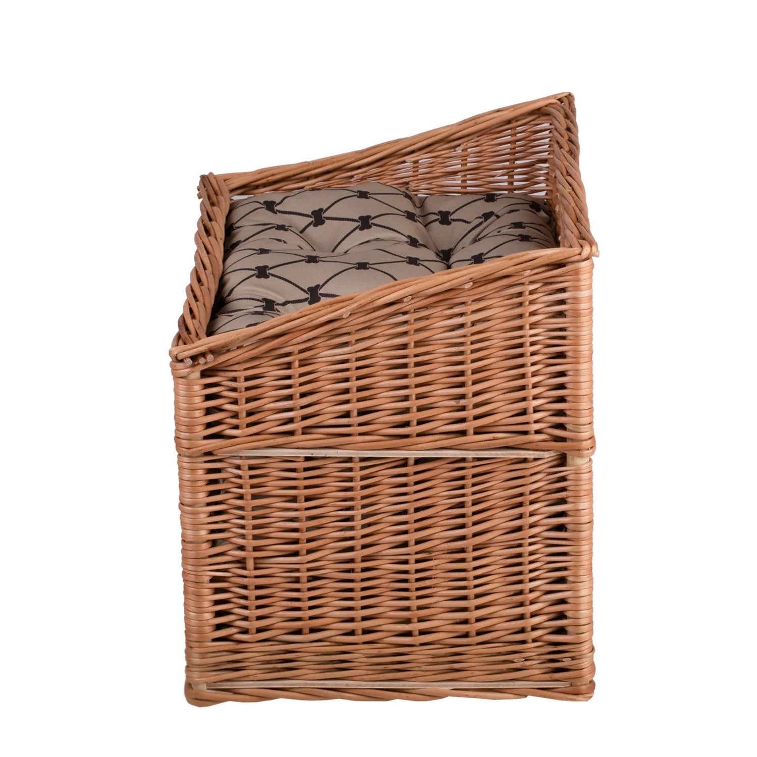 Estrella Wicker Cat House