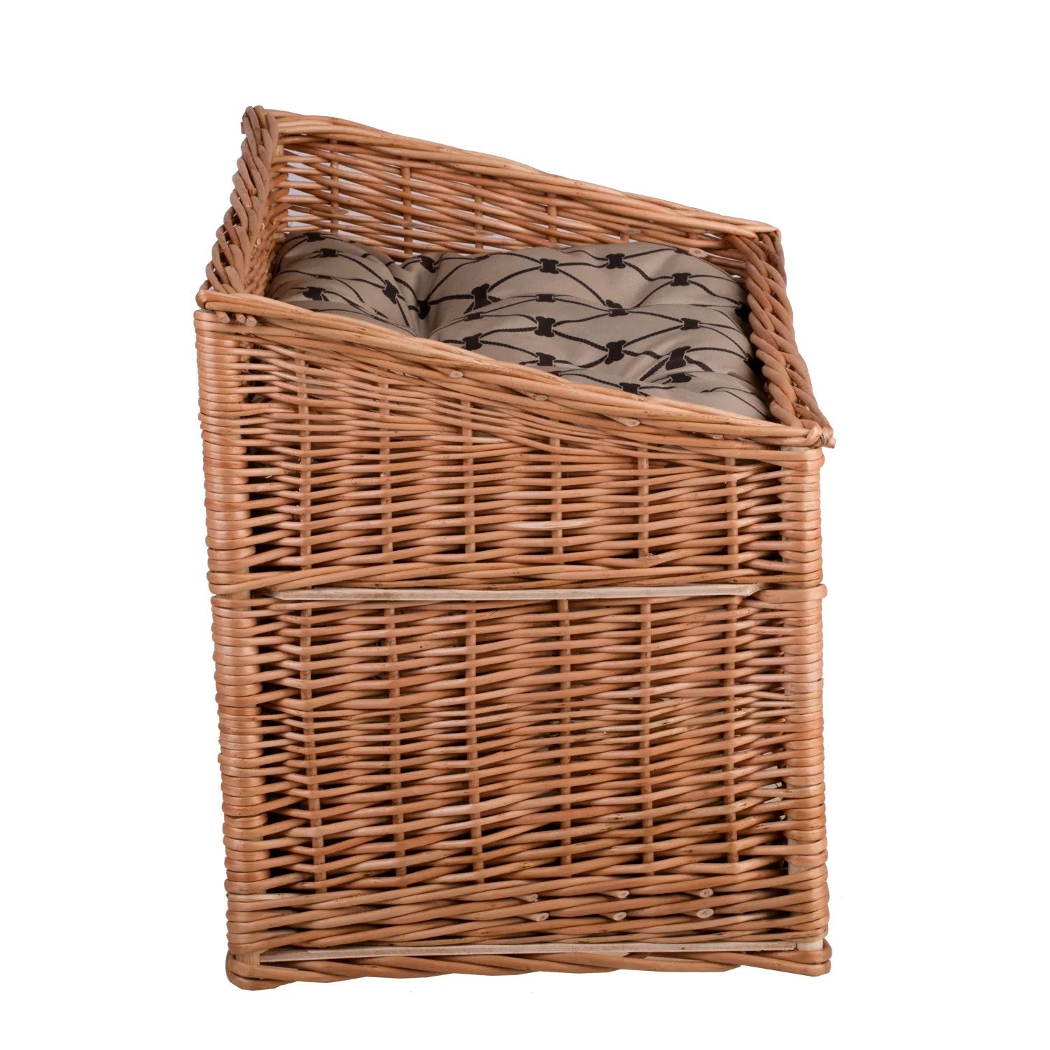 Estrella Wicker Cat House