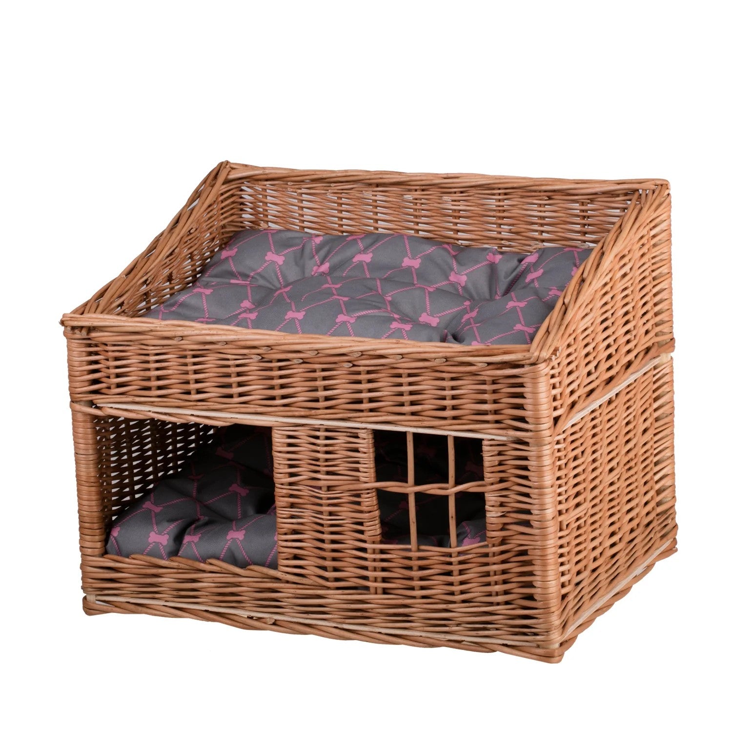 Estrella Wicker Cat House