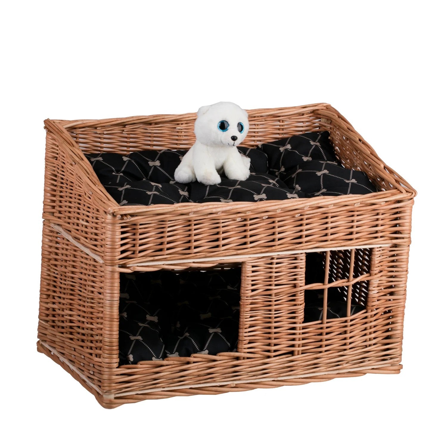 Estrella Wicker Cat House