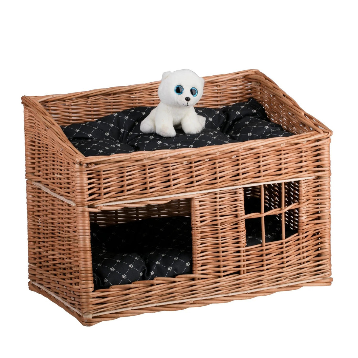 Estrella Wicker Cat House