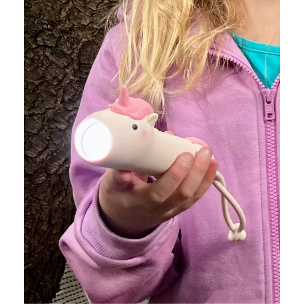 Kinder-Taschenlampe Einhorn Pinky – Originalansicht 5