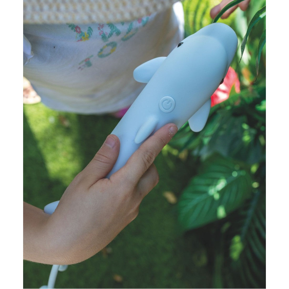 Kinder-Taschenlampe Delfin Bubbly – Originalansicht 3