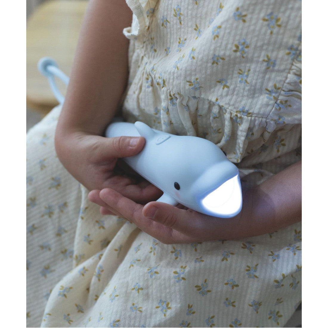 Kinder-Taschenlampe Delfin Bubbly – Originalansicht 5