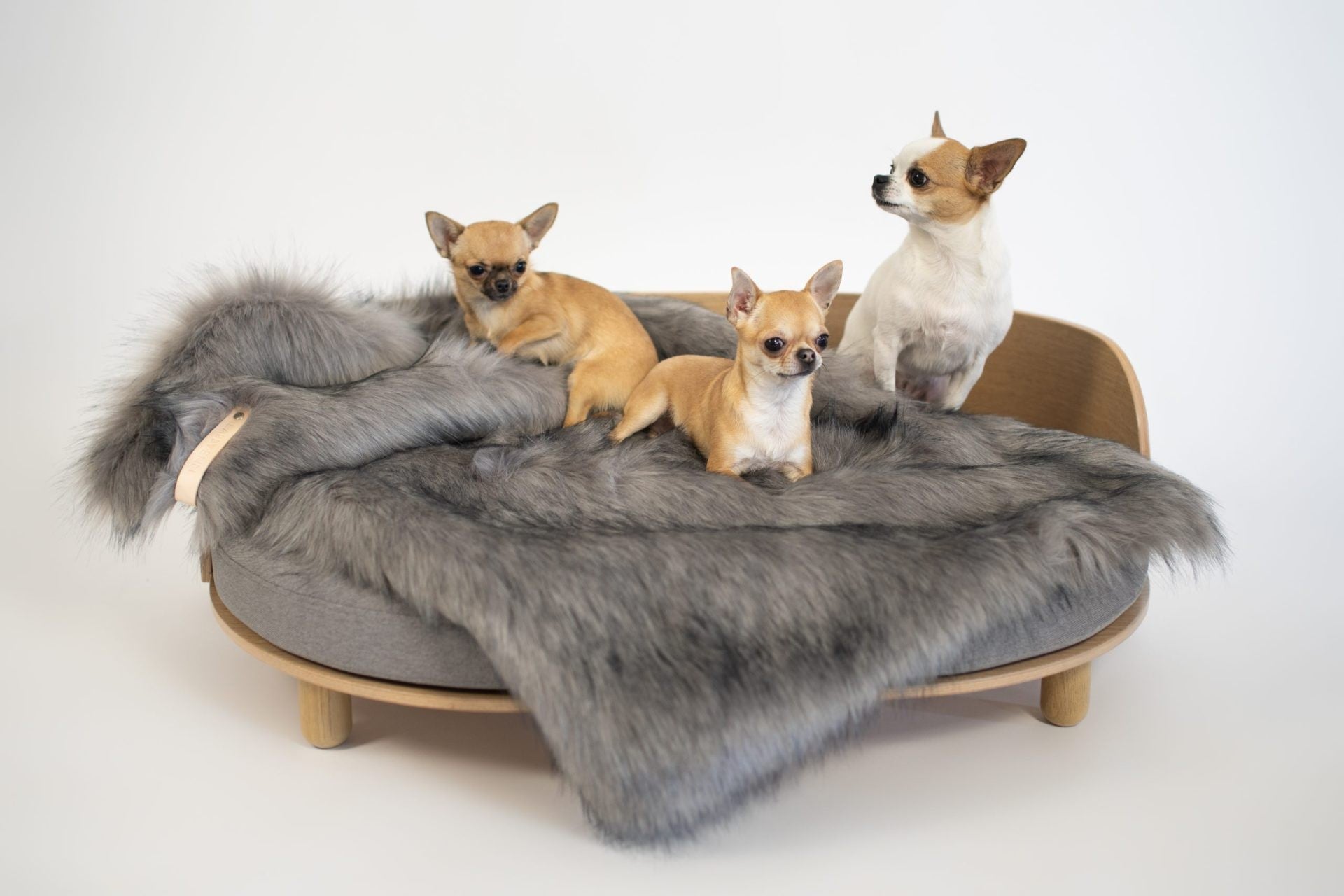 Föra Wendedecke für Hund & Katze – Silber – Ansicht 2