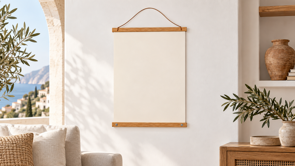 Posterrahmen Eiche in italienischer Atmosphäre – Panorama