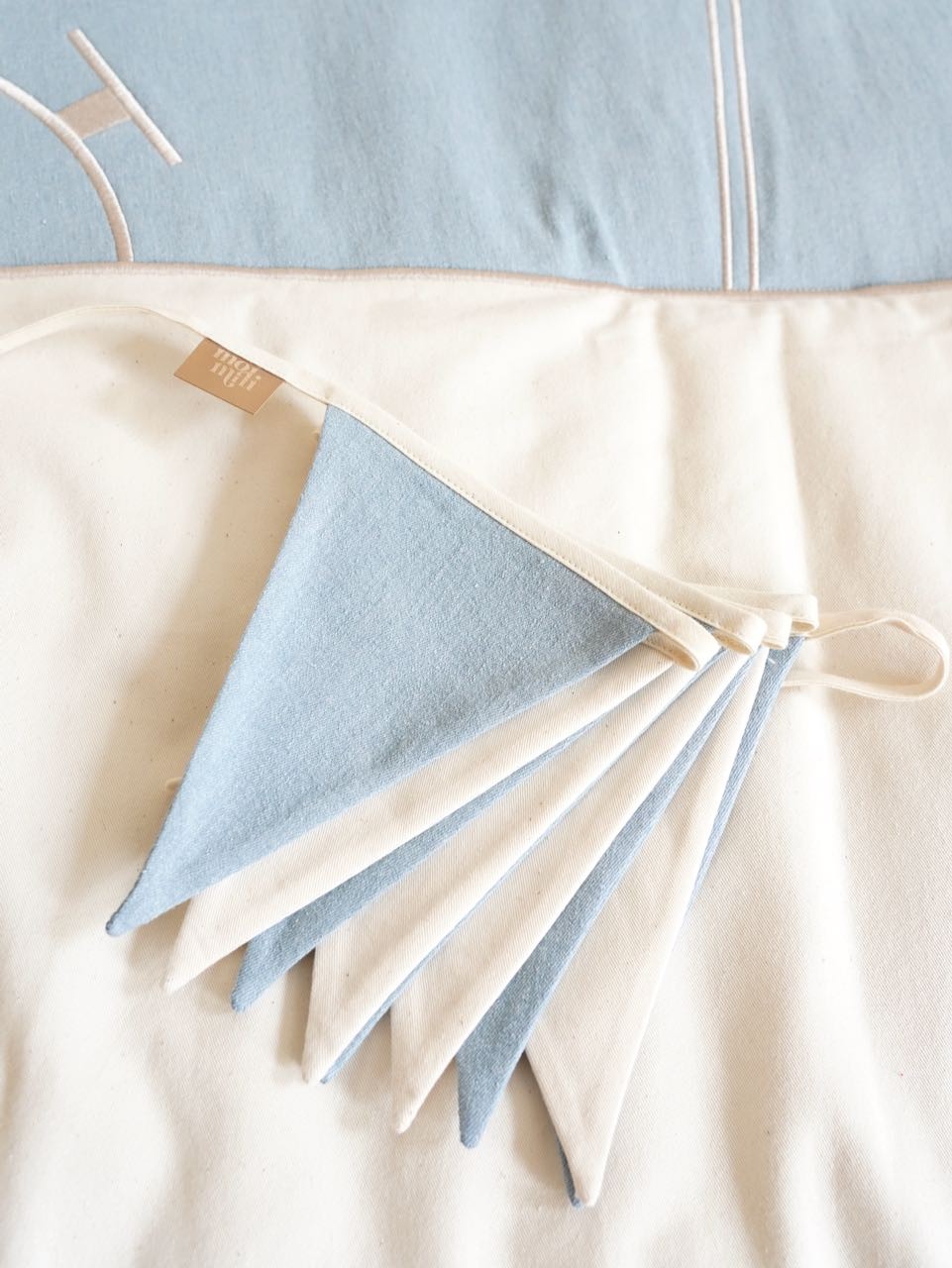 Kinderzimmer-Girlande Jeansblau – Ansicht 11 | Elena Home Living