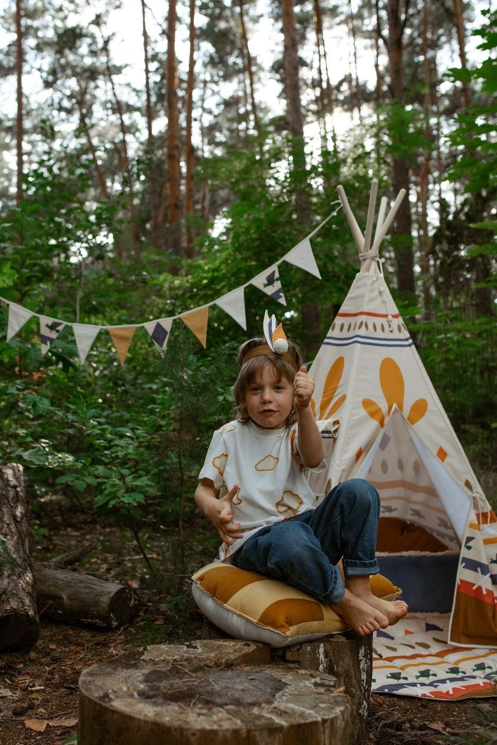 Kinderzimmer-Girlande Native Vibe – Ansicht 2 | Elena Home Living