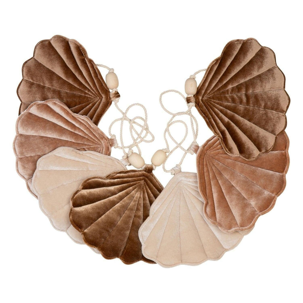 Muschel-Girlande Kinderzimmer Beige Pearl – Ansicht 6 | Elena Home Living