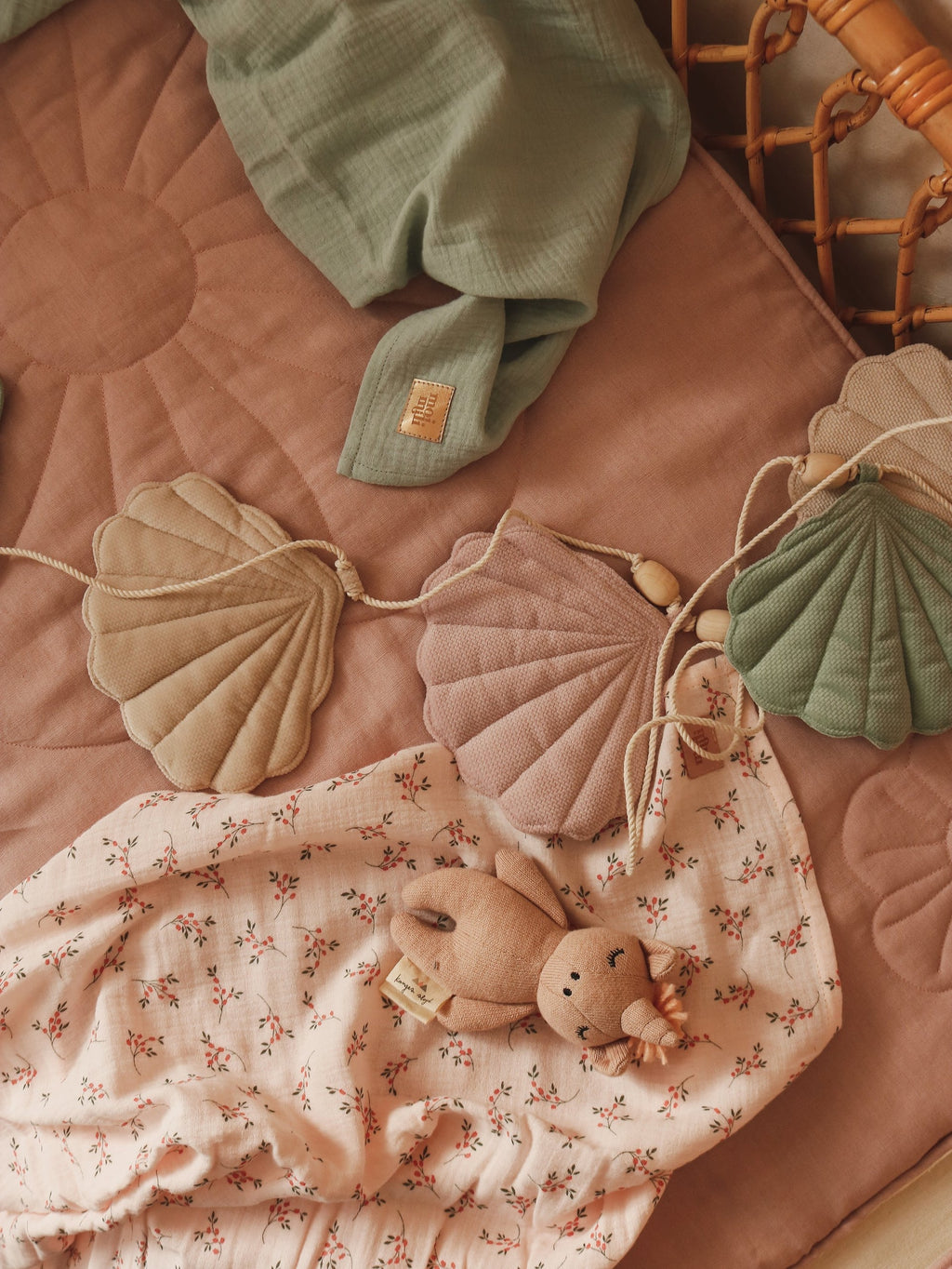 Muschel-Girlande Kinderzimmer Late Summer – Ansicht 5 | Elena Home Living