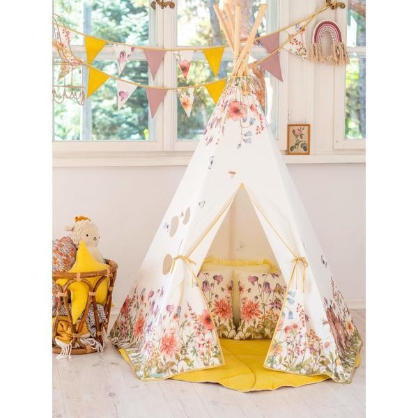 Kinderzimmer-Girlande Wildblumen – Ansicht 2 | Elena Home Living